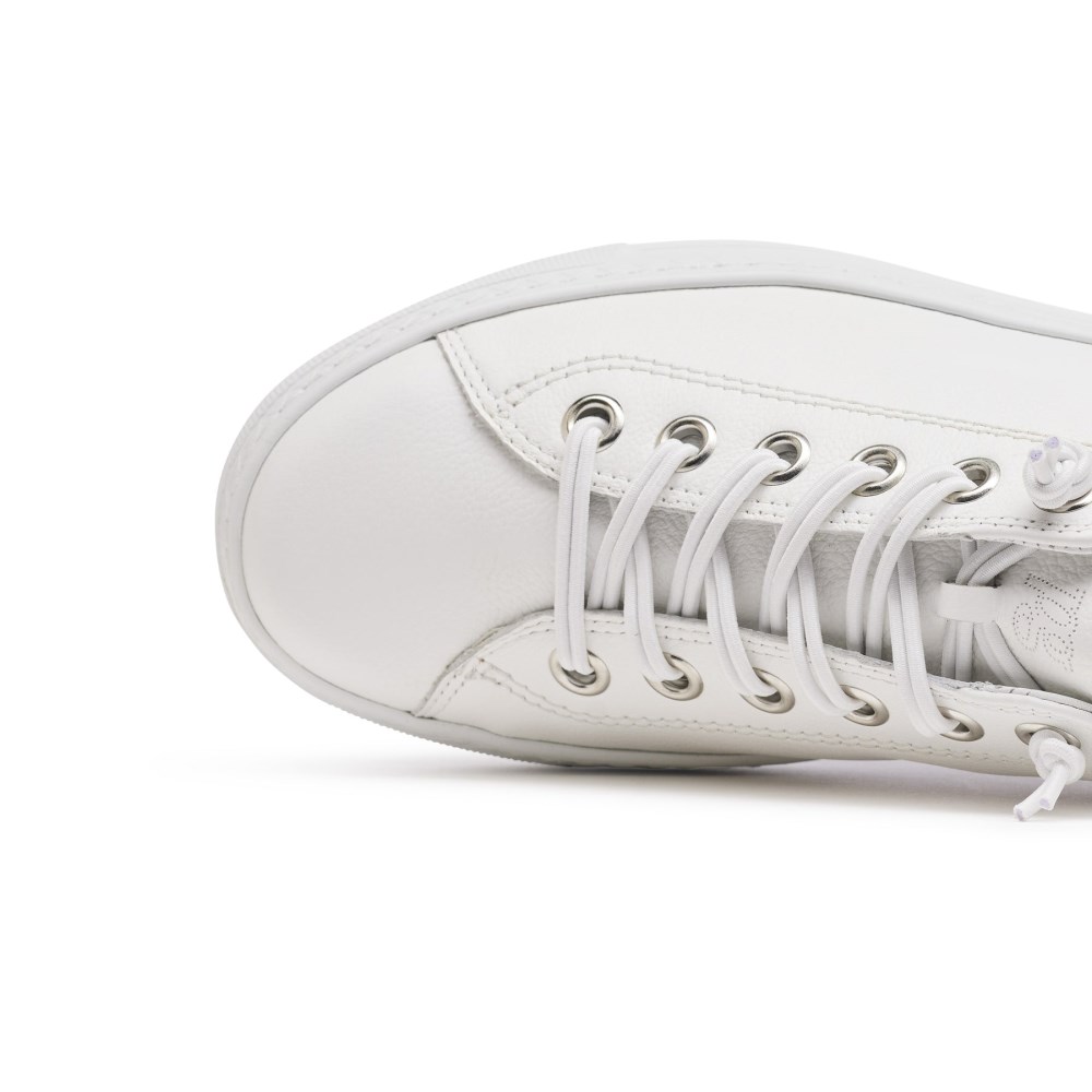 Paul Green Damen-Sneaker Hadley Weißleder