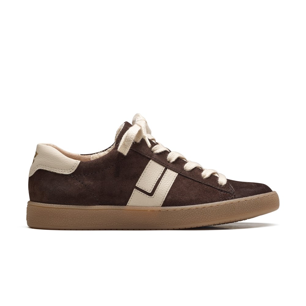 Paul Green Damen-Sneaker Adonis in Mocca Biscuit Combo