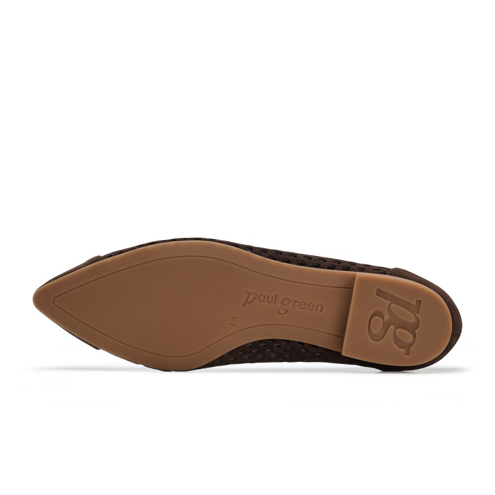 Paul Green Damen-Ballerinas Deanna Moro-Wildleder