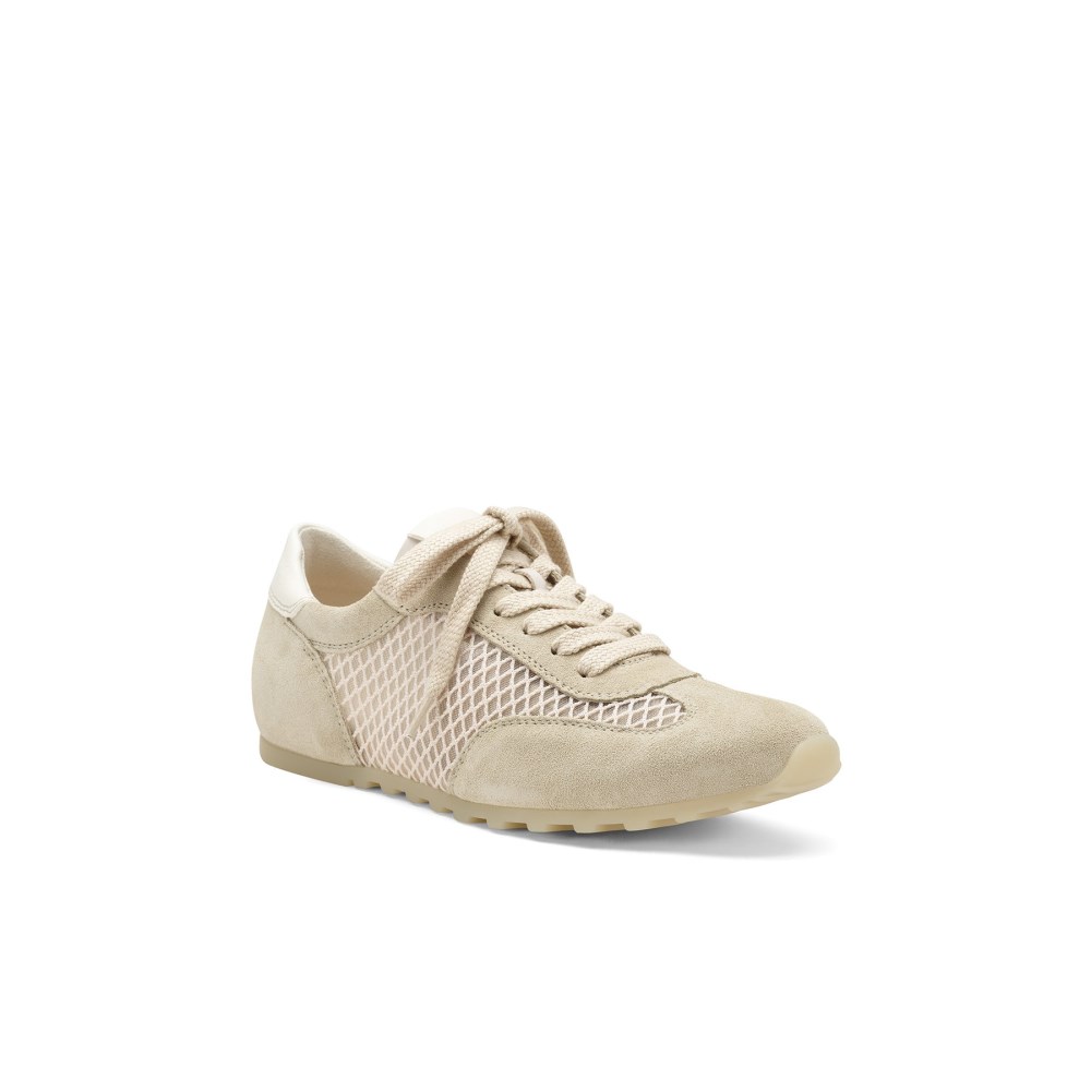 Paul Green Damen-Sneaker Dario Biscuit Cream Mesh Combo