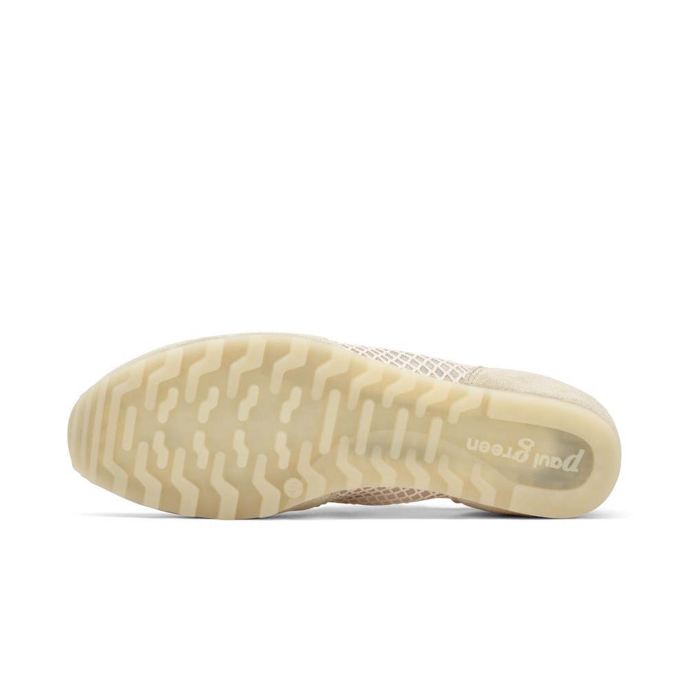 Paul Green Damen-Sneaker Dario Biscuit Cream Mesh Combo
