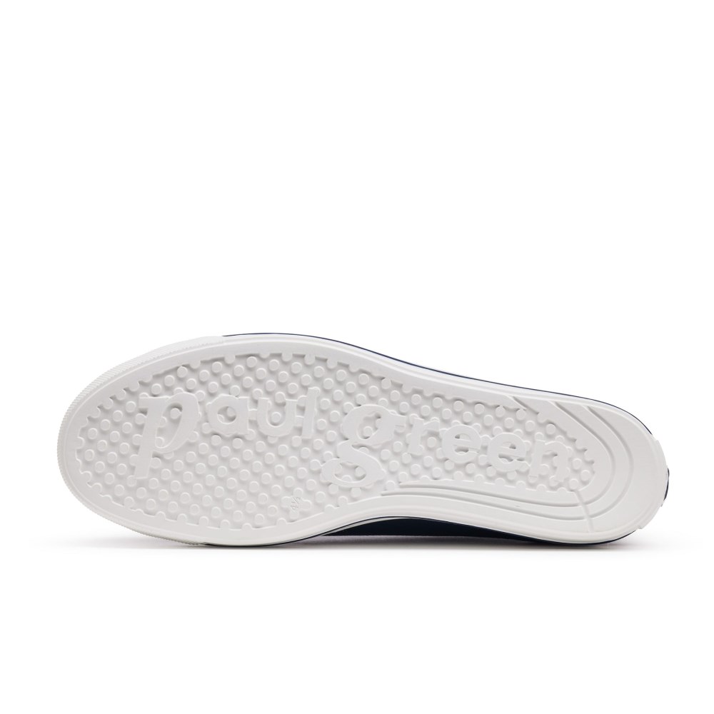 Paul Green Damen-Sneaker Carly aus hellbraunem Leder