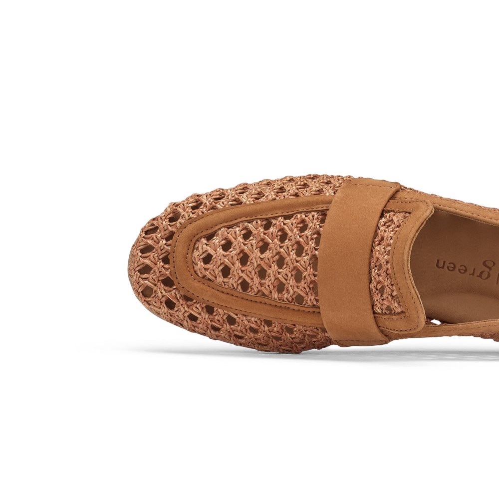 Paul Green Damen-Loafer Delta Sisal-Nubuk
