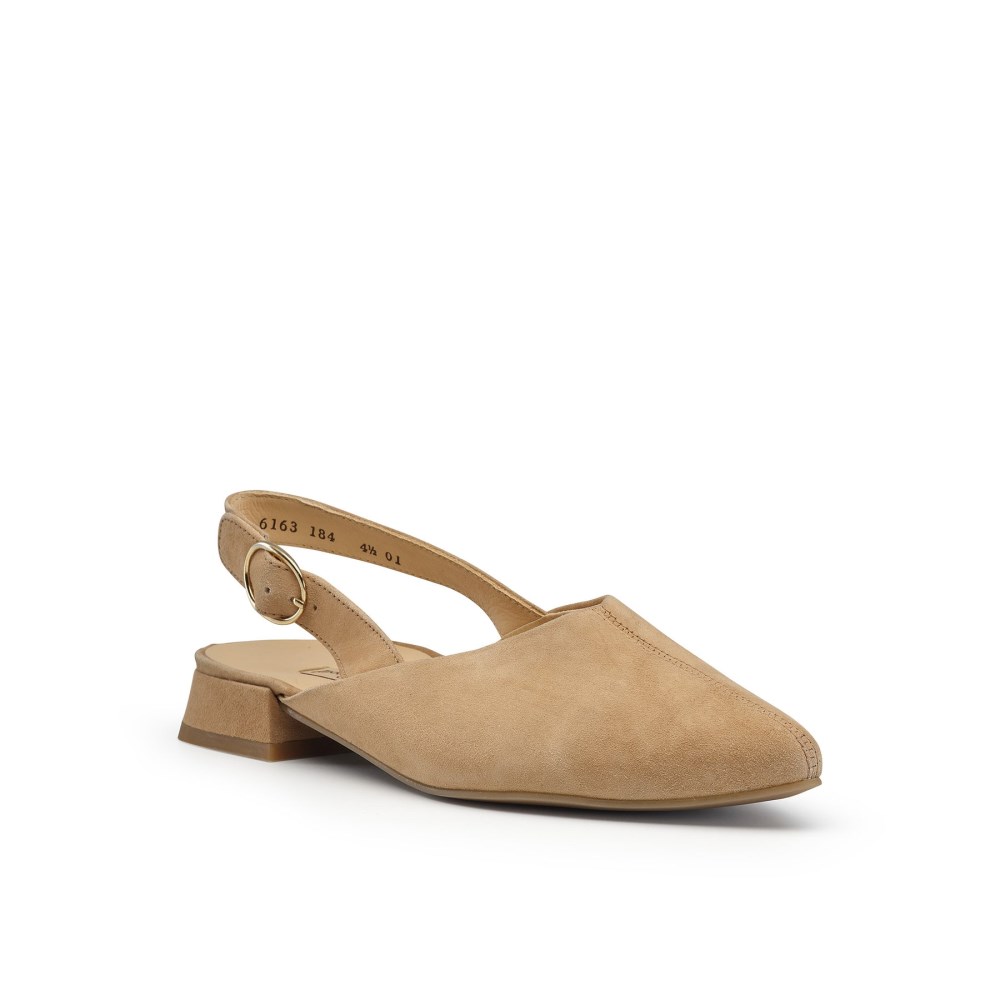 Paul Green Damen-Sandalen Aladdin aus Dakar-Wildleder