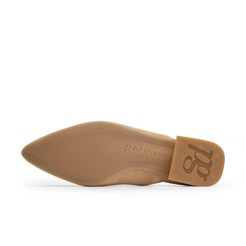 Paul Green Damen-Sandalen Aladdin aus Dakar-Wildleder