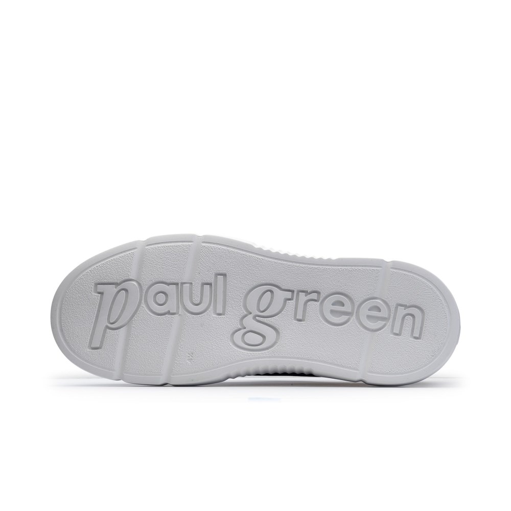 Paul Green Damen-Sneaker Abbey aus schwarzem Leder