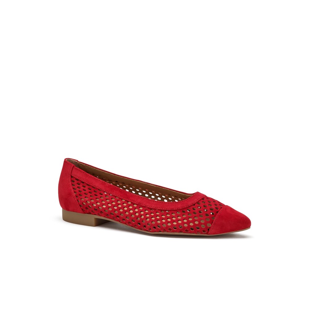 Paul Green Damen-Ballerinas Deanna Chili Suede