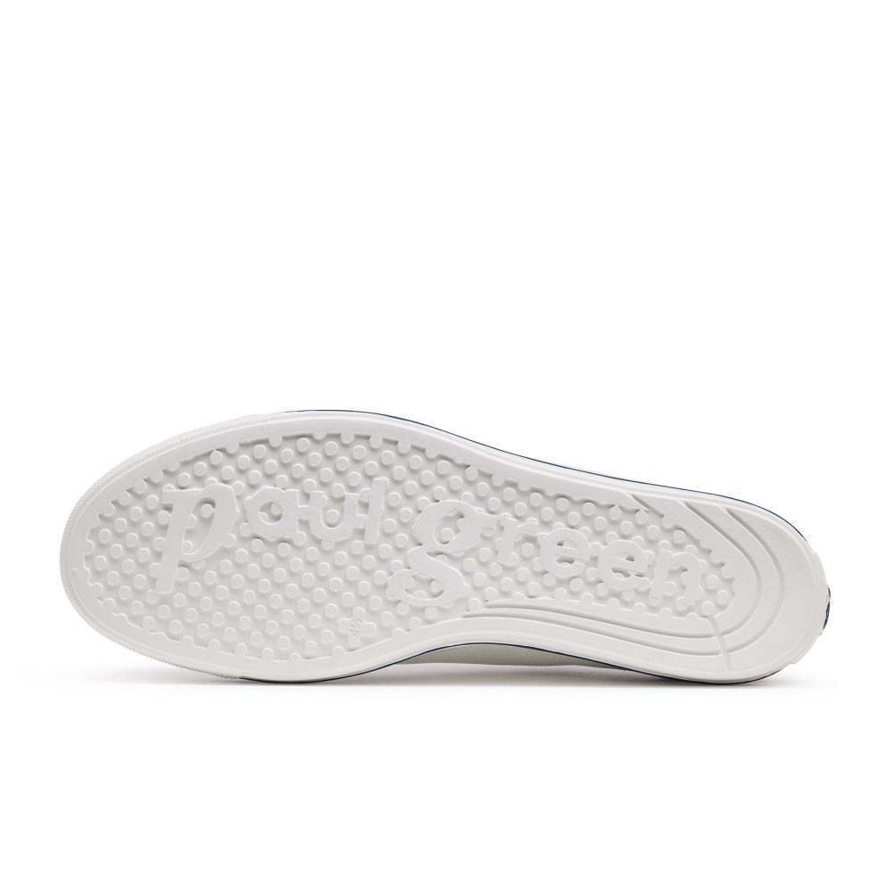 Paul Green Damen-Sneaker Carly aus weißem Leder