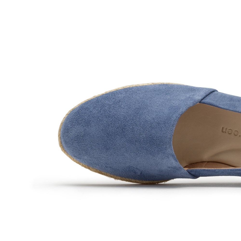 Paul Green Damen-Loafer Des Flat Lake aus weichem Wildleder