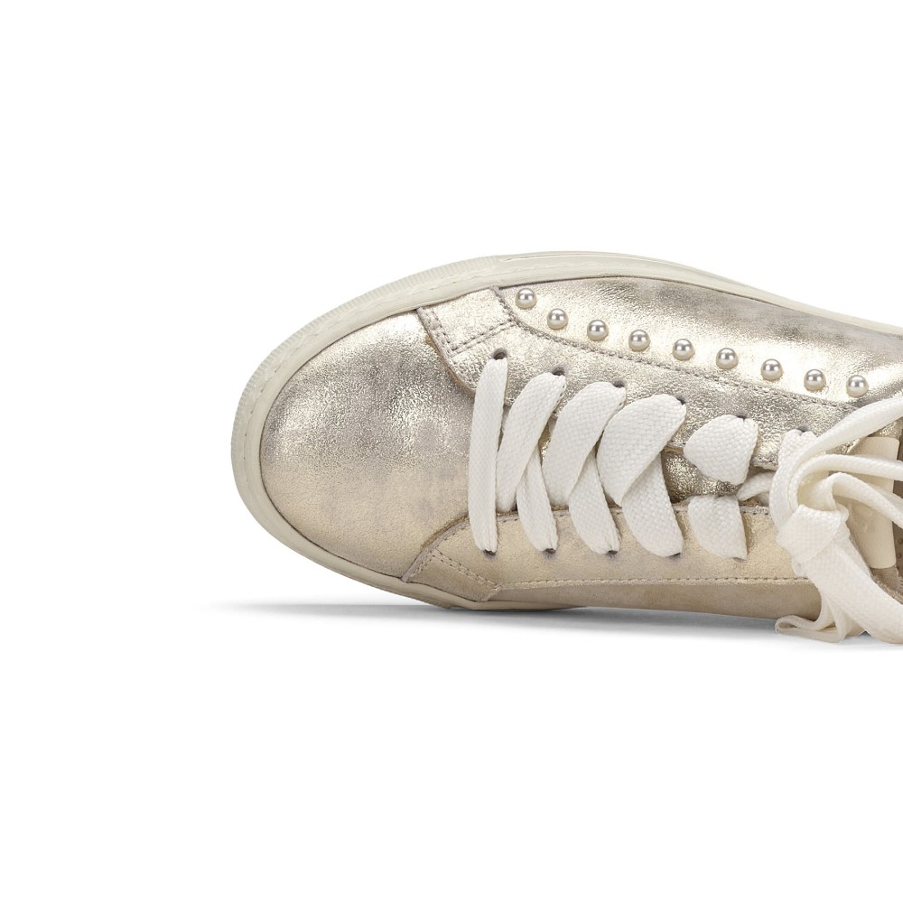 Paul Green Damen-Sneaker Dinah Mineralcreme-Antik