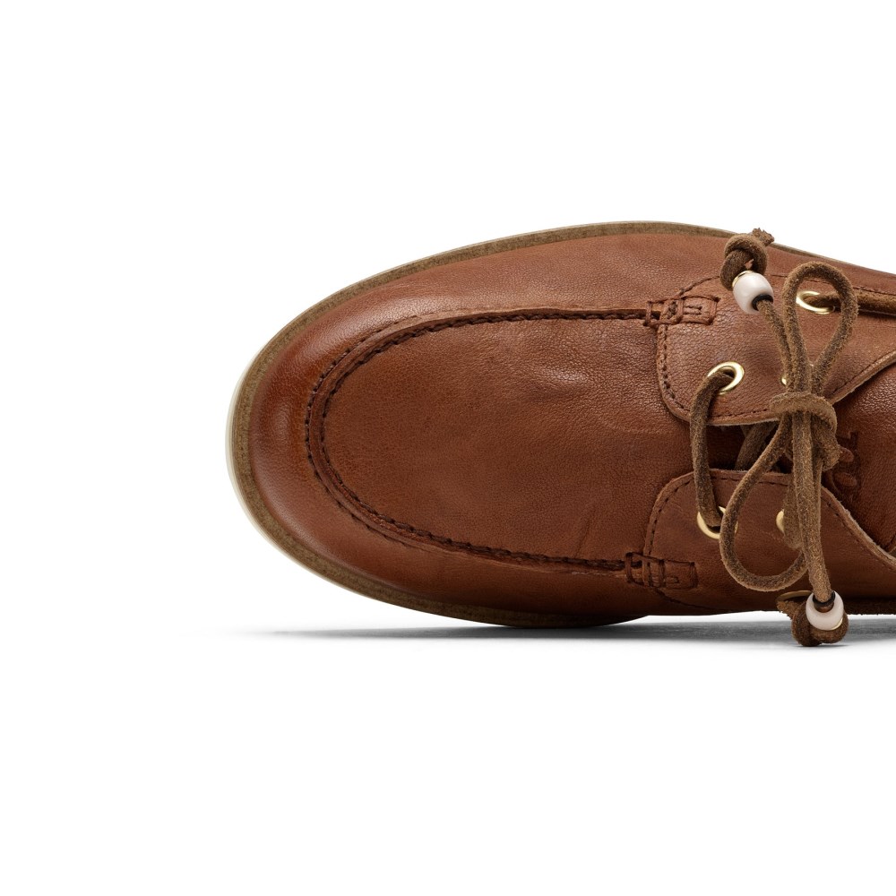 Paul Green Damen-Loafer Dara in Cognac-Sportnappa