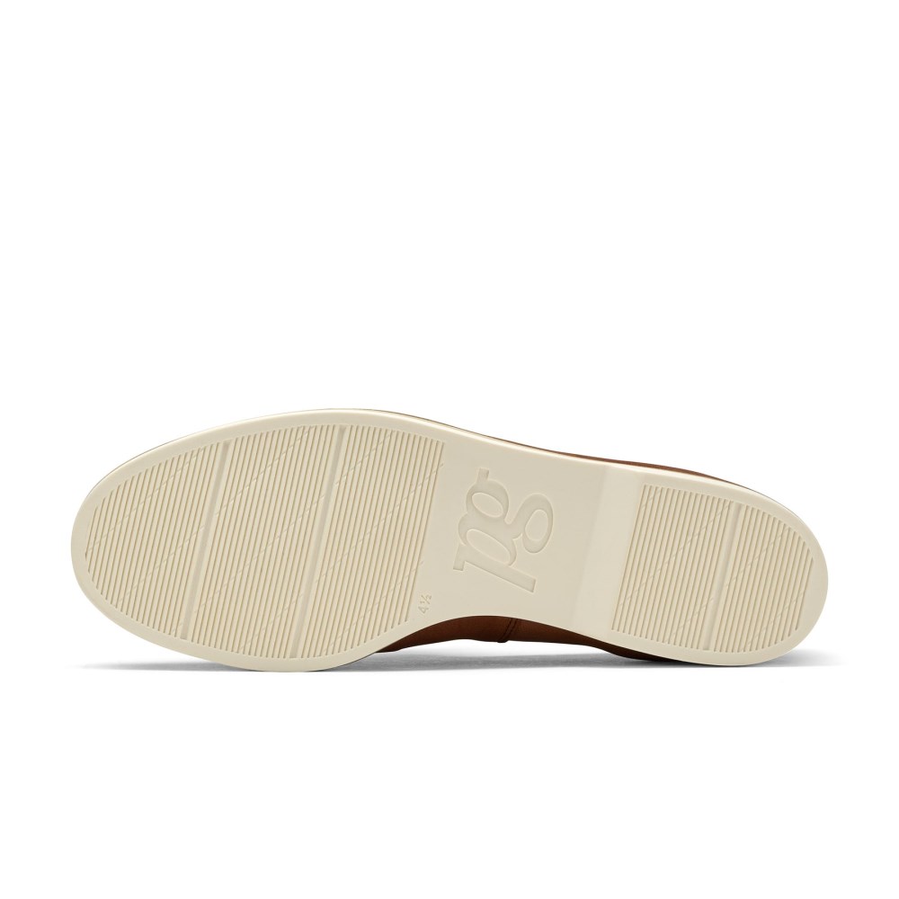 Paul Green Damen-Loafer Dara in Cognac-Sportnappa