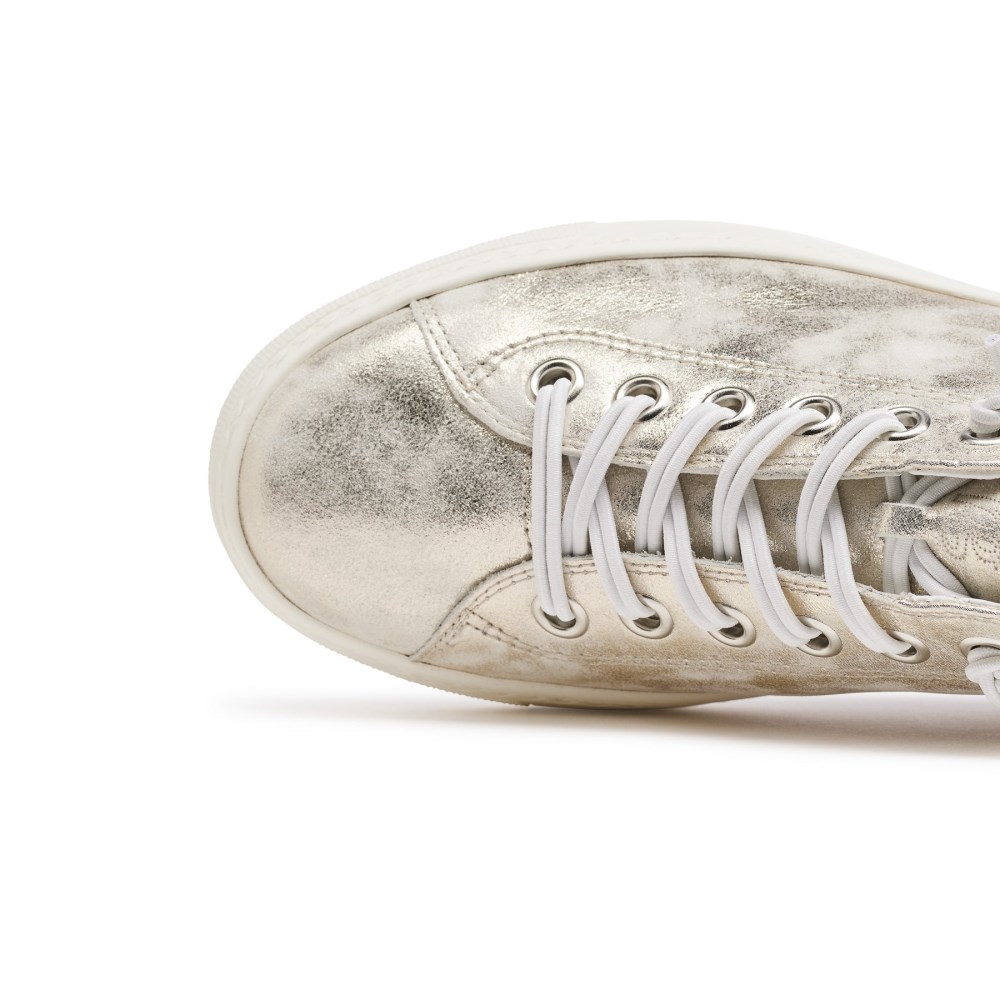 Paul Green Damen-Sneaker Hadley in Mineral Metallic
