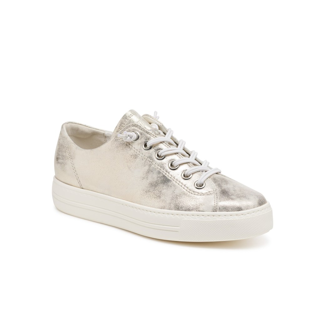 Paul Green Damen-Sneaker Hadley in Mineral Metallic