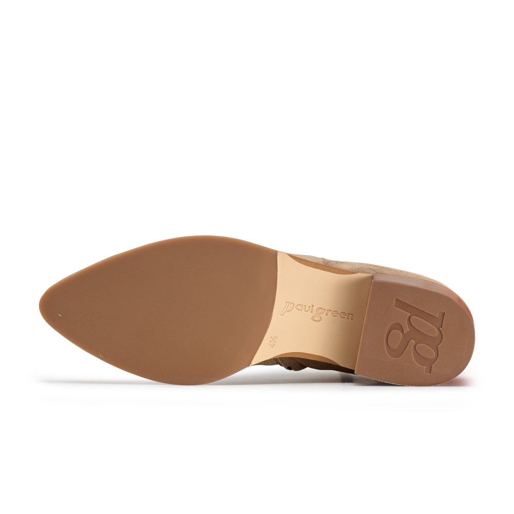 Paul Green Damen-Stiefelette Celina Antilopen-Wildleder