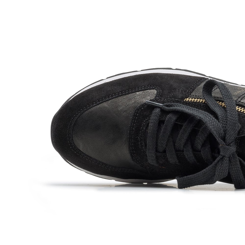 Paul Green Damen-Sneaker Davis Schwarz