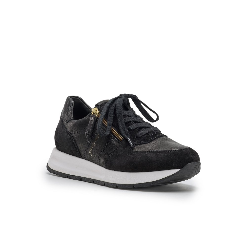 Paul Green Damen-Sneaker Davis Schwarz