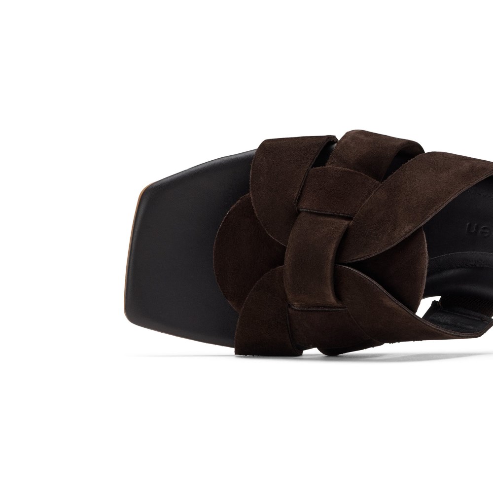 Paul Green Damen-Sandalen DesireMoro Wildleder