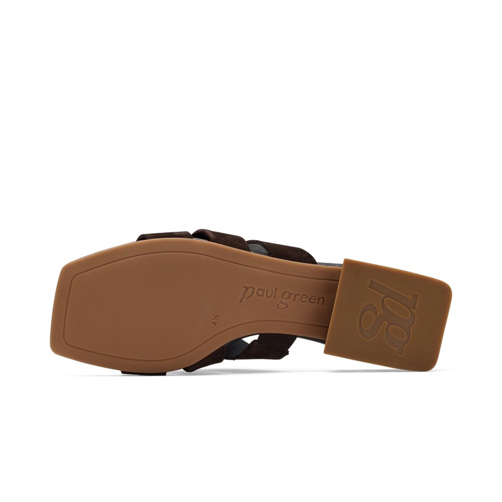 Paul Green Damen-Sandalen DesireMoro Wildleder