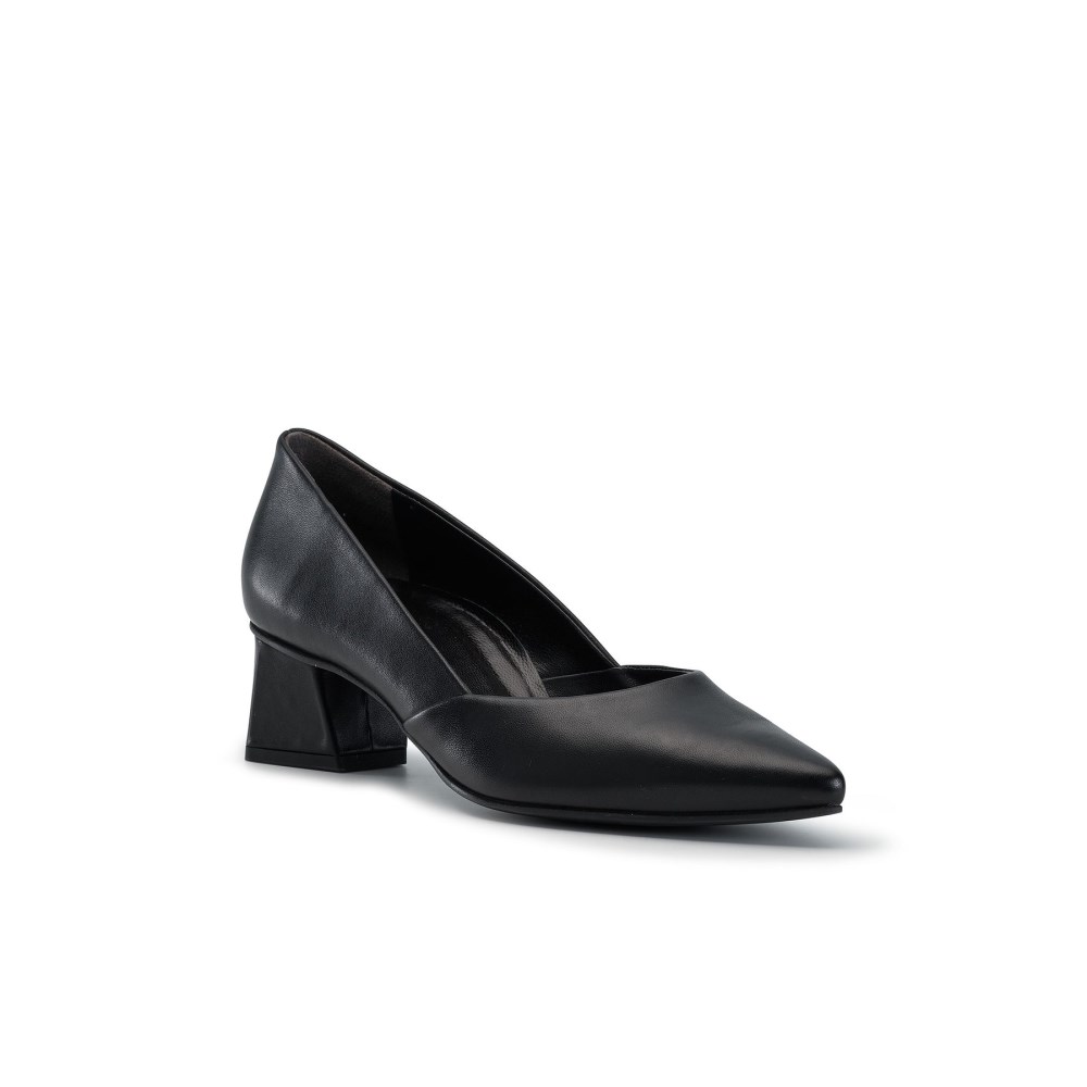 Paul Green Damen-Pumps Witt Schwarz Softnappa