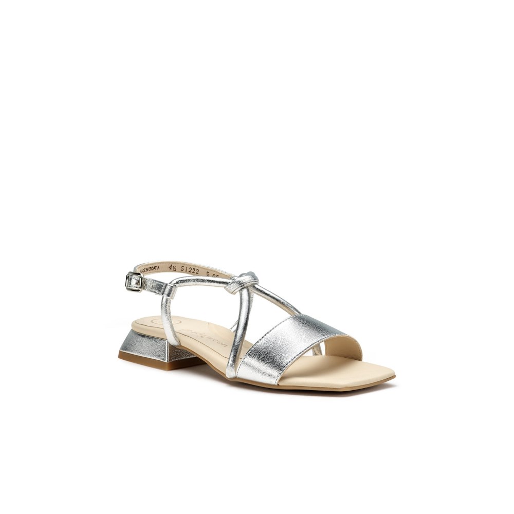 Paul Green Damen-Sandalen Dream Metallic-Leder