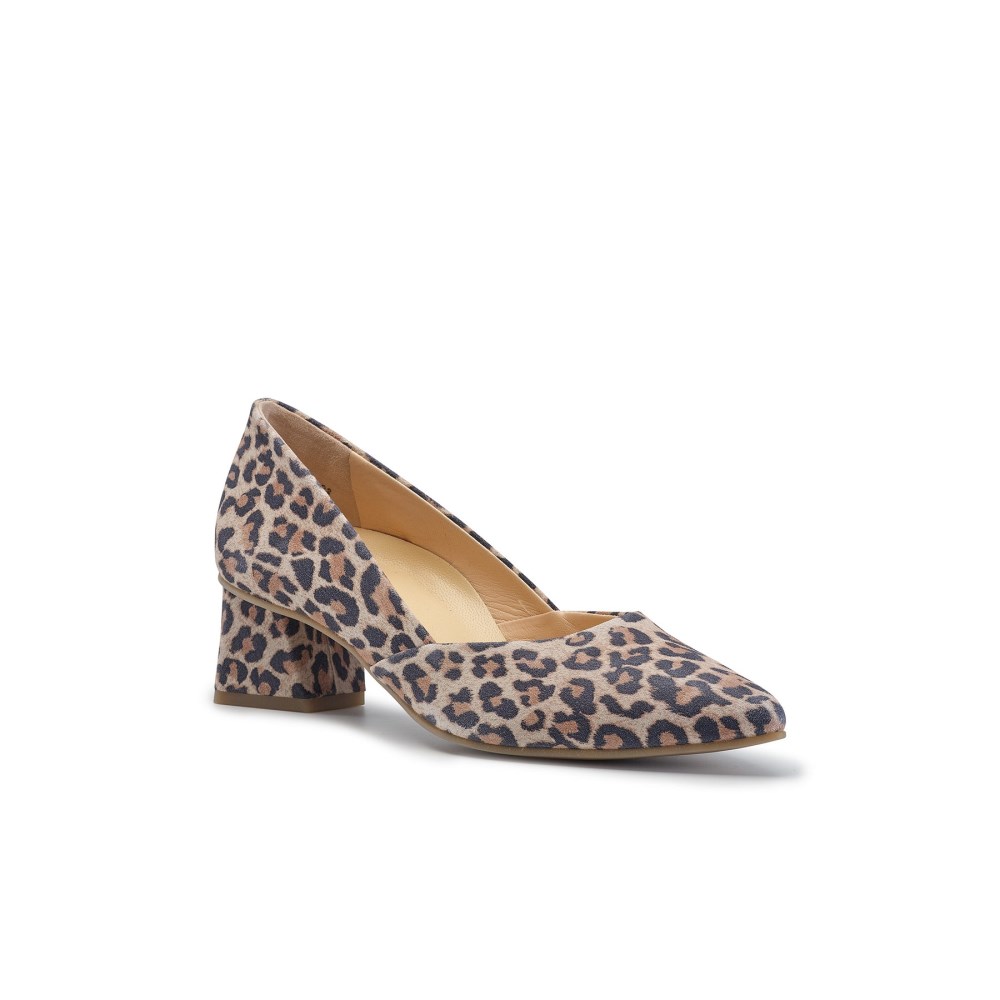 Paul Green Damen-Pumps Witt in Desert Leopardino