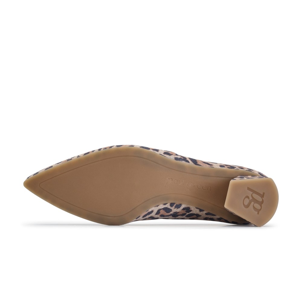 Paul Green Damen-Pumps Witt in Desert Leopardino