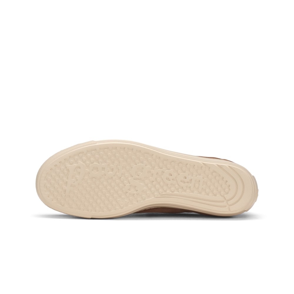 Paul Green Damen-Sneaker Faye aus Wildleder in Nussbraun