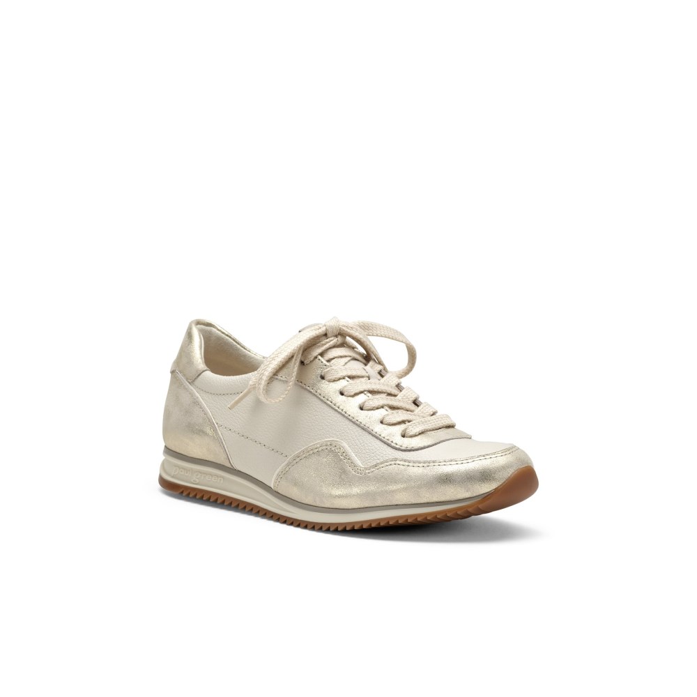 Paul Green Damen-Sneaker Daria Mineral Ivory Antic